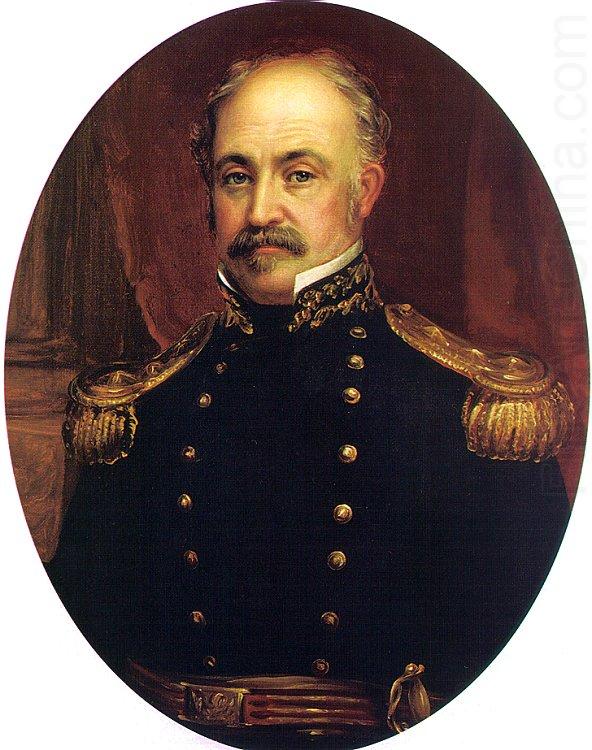 Portrait of General John A Sutter, William Smith Jewett